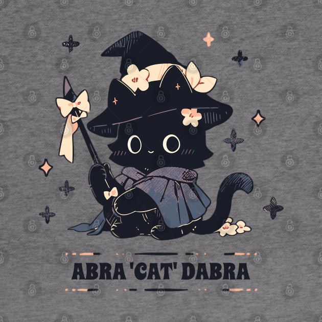 Wizard Cat - ABRA 'CAT' DABRA - by ImativaDesign